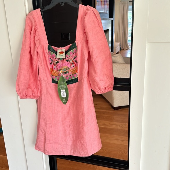 Farm Rio Beaded Mini Dress (runs small!) - Picture 7 of 7